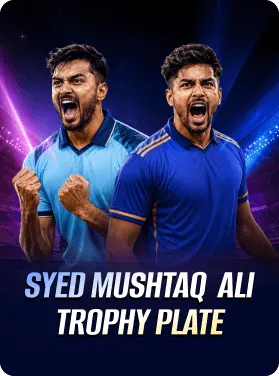 Syed Mushtaq Ali Trophy Plate 2026