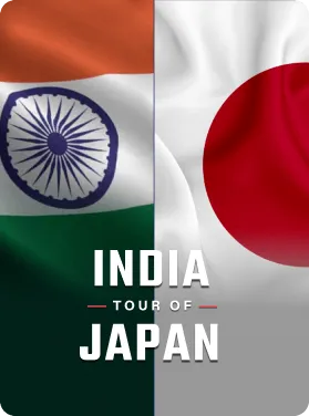 India tour of Japan 2026