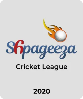 Shpageeza cricket league online 2020 live score