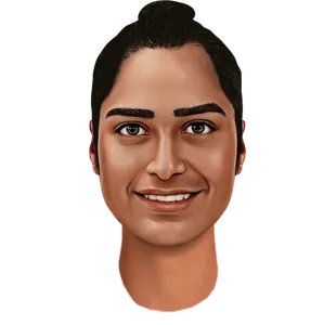 B Anusha Logo